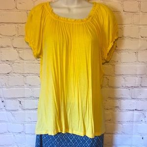 Yellow New Directions Top